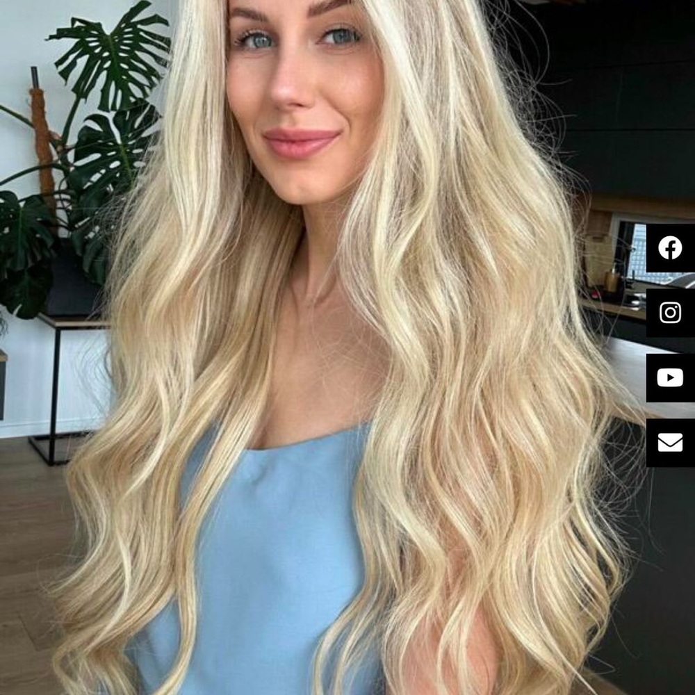 Luxurious Blonde Hair Extensions